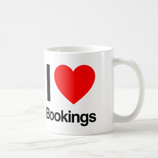 I love bookings koffiemok (Rechts)