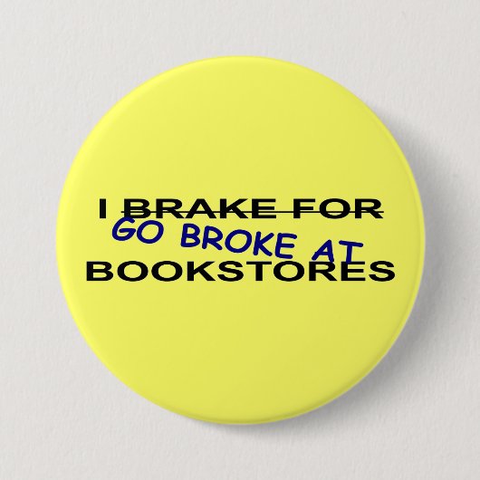 I Love Books Button for Book Worms (Voorkant)