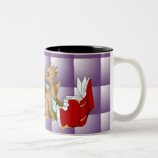 I Love Books Dragon Mok Paars Quilt