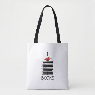 "I Love Books" Sac de livre