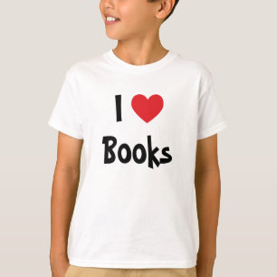 I Love Books T-shirt