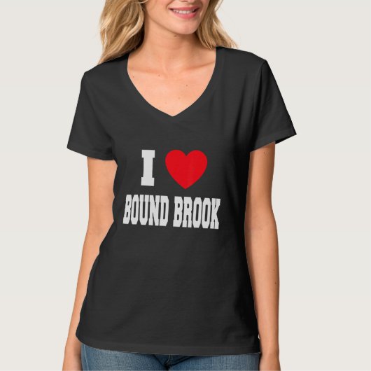 I Love Bound Brook T-shirt (Voorkant)