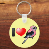 I Love Bourkies Sleutelhanger (Voorkant)