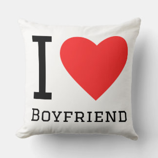 I love boyfriend kussen