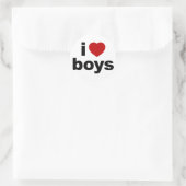 I Love Boys Sticker (Tas)