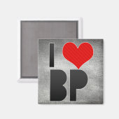 I Love BP Magneet (Voorkant / Achterkant)