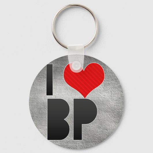 I Love BP Sleutelhanger (Voorkant)