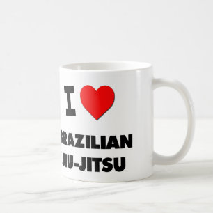 I Love Brazililian Jiu-Jitsu Koffiemok