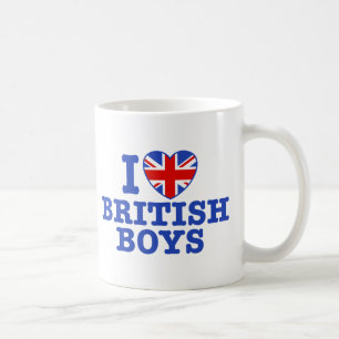I Love British Boys Koffiemok