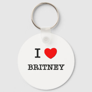 I Love Britney Sleutelhanger