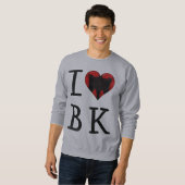 I Love Brooklyn BK NYC Sweatshirt (Devant entier)
