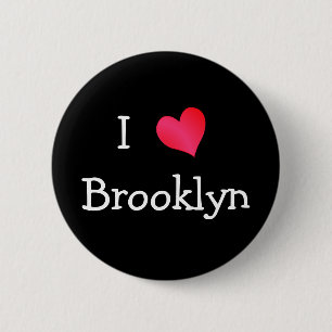 I Love Brooklyn Ronde Button 5,7 Cm