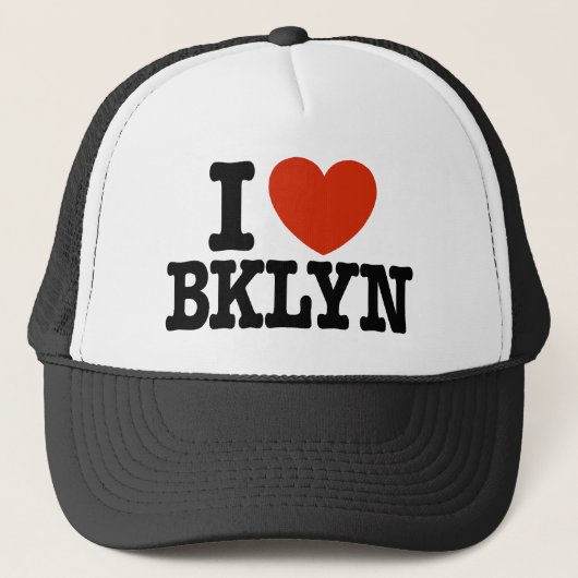 I Love Brooklyn Trucker Pet (Voorkant)