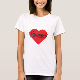 I Love Brussels - Belgium T-shirt