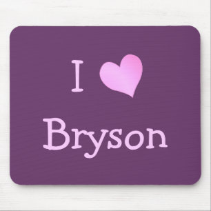 I Love Bryson Muismat