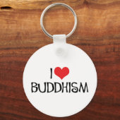 I Love Buddhism Sleutelhanger (Voorkant)