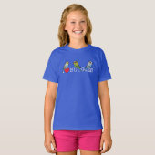 I Love Budgies T-shirt (Voorkant volledig)