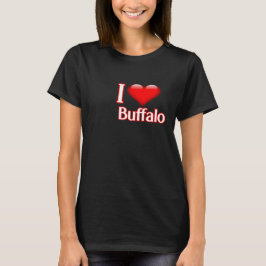 I Love Buffalo T-shirt