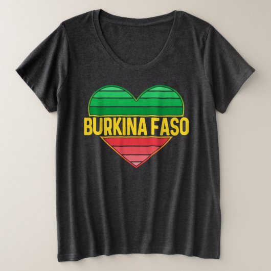 I Love Burkina Faso, Heart Burkinabè (Design devant)