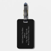 I Love Burpees, Fitness Bagagelabel (Achterkant verticaal)