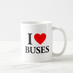 I Love Buses Koffiemok