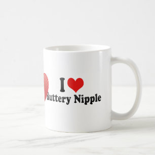 I Love Buttery Nipple Koffiemok