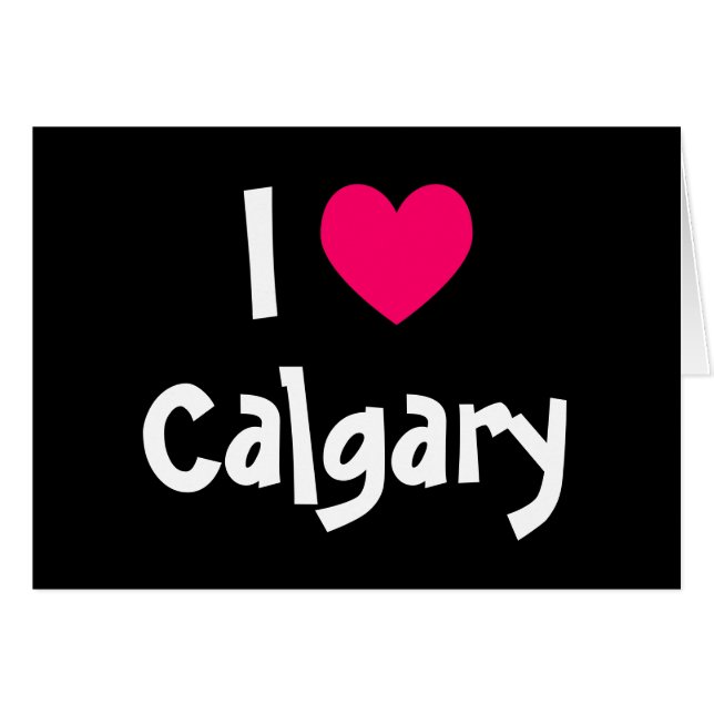 I Love Calgary (Devant horizontal)
