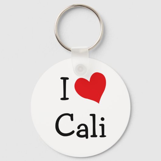 I Love Cali Sleutelhanger (Voorkant)