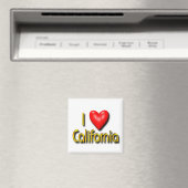 I Love California Magneet (Insitu (Vaatwasser))