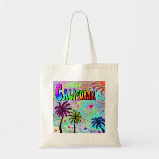 I LOVE California Vivid Romance Sac fourre-tout (Devant)