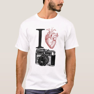 I Love Camera Photography t-shirt