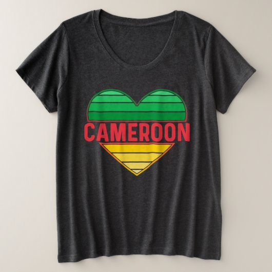 I Love Cameroon, Coeur camerounais (Design devant)