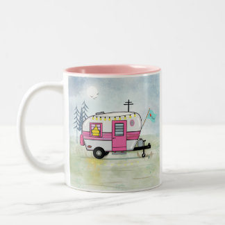 I Love Camping Coffee Mok