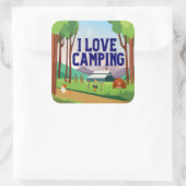 I Love Camping Stickers (Sac)