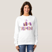 I Love Canada Femmes Sweatshirt de base (Devant entier)