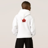 I Love Canada Sweat - shirt à capuche Souvenir Can (Dos entier)
