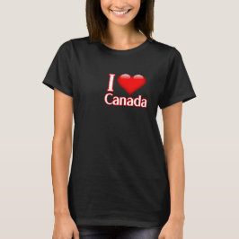 I Love Canada T-shirt