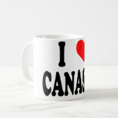 "I Love Canasta" Mug (Devant gauche)
