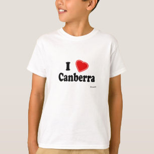I Love Canberra T-shirt