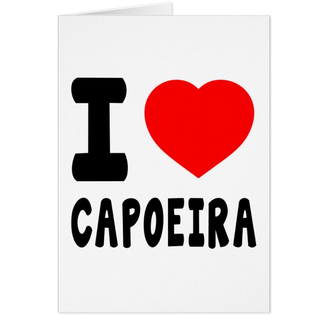 I Love Capoeira (Voorkant)