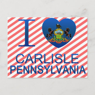 I Love Carlisle, PA Briefkaart