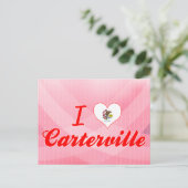 I Love Carterville, Illinois Briefkaart (Staand voorkant)