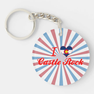 I Love Castle Rock, Colorado Sleutelhanger