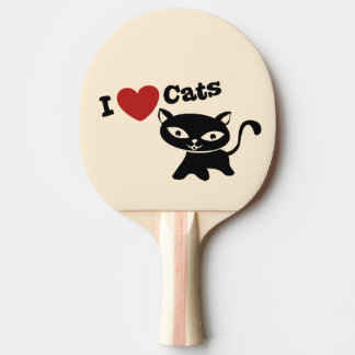 I Love Cat Tafeltennisbatje