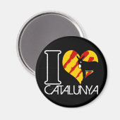 I Love Catalunya Magneet (Voorkant / Achterkant)