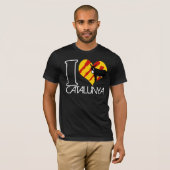 I Love Catalunya T-shirt (Voorkant volledig)