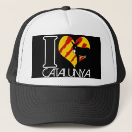I Love Catalunya Trucker Pet