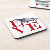 I Love Catfish Bier Onderzetter (Linkerzijde)