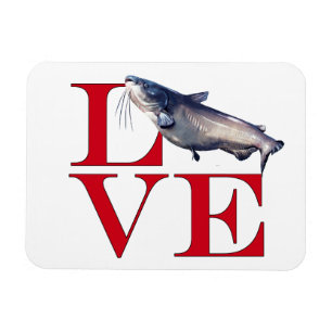 I Love Catfish Magneet