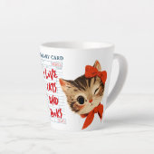 I Love Cats and Books Latte Mok (Rechterhoek)